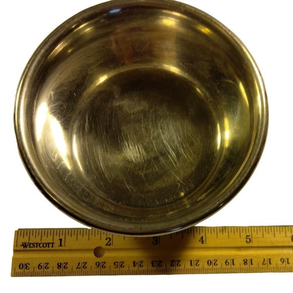 DuraPet Dog Bowl Small Stainless Steel Dishwasher Safe 4 inch - Picture 2 of 5